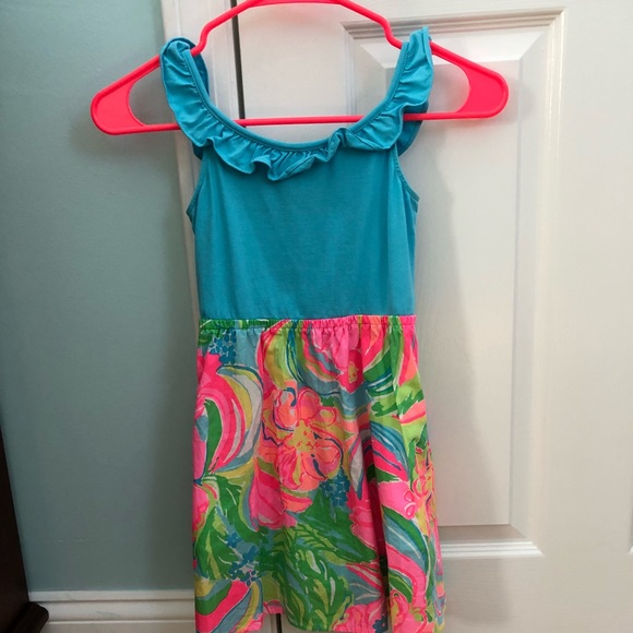 Lilly Pulitzer Girls Size M (6-7) Dress - Picture 2 of 2